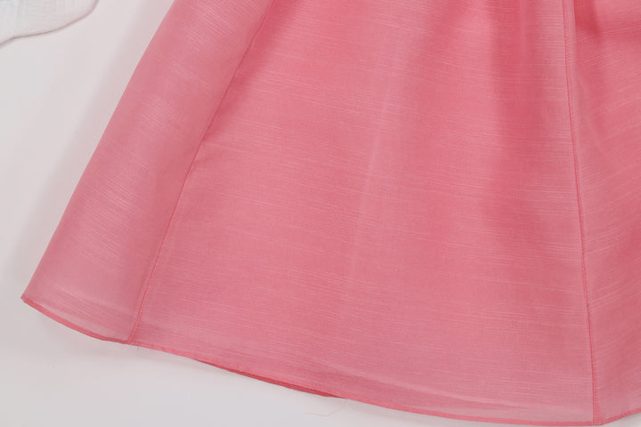 Korean Traditioanl Baby Girl Hanbok Clothing 100th Birth 1 Age Dol Party Celebration Pink Saekdong