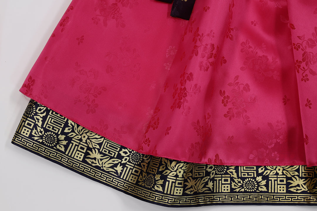 Korean Traditioanl Baby Girl Hanbok Clothing 100th Birth 1 Age Dol Party Celebration Light Green Saekdong