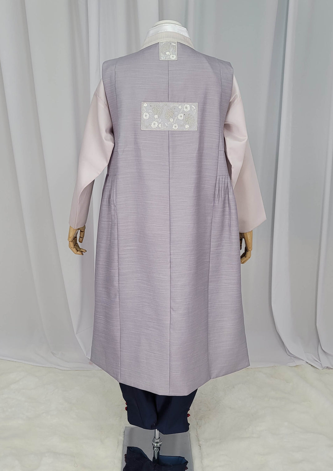 Korean Traditional Man Male Personal Custom Hanbok Violet OSM163