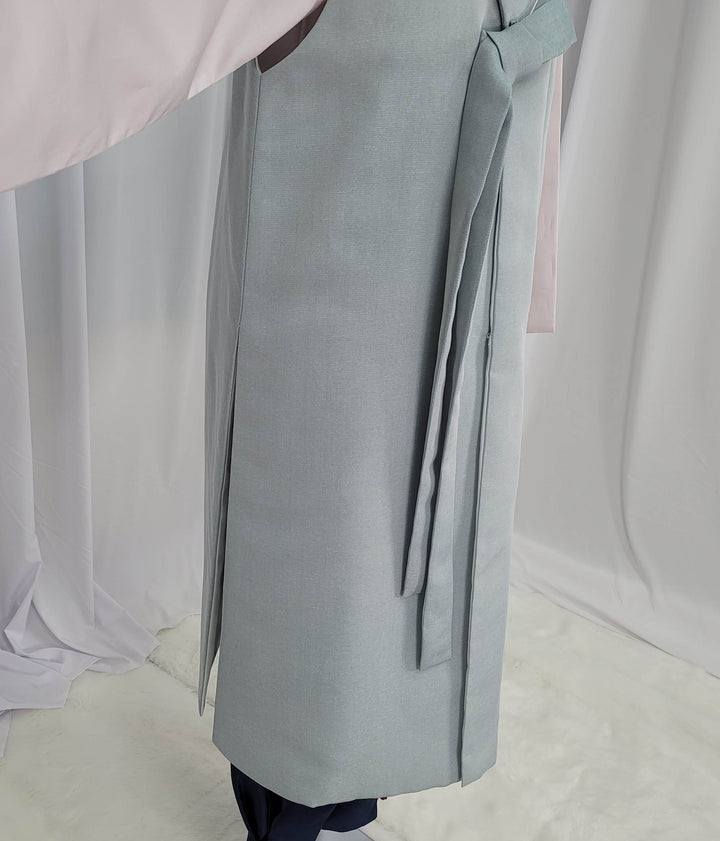 Korean Traditional Man Male Personal Custom Hanbok Blue OSM164