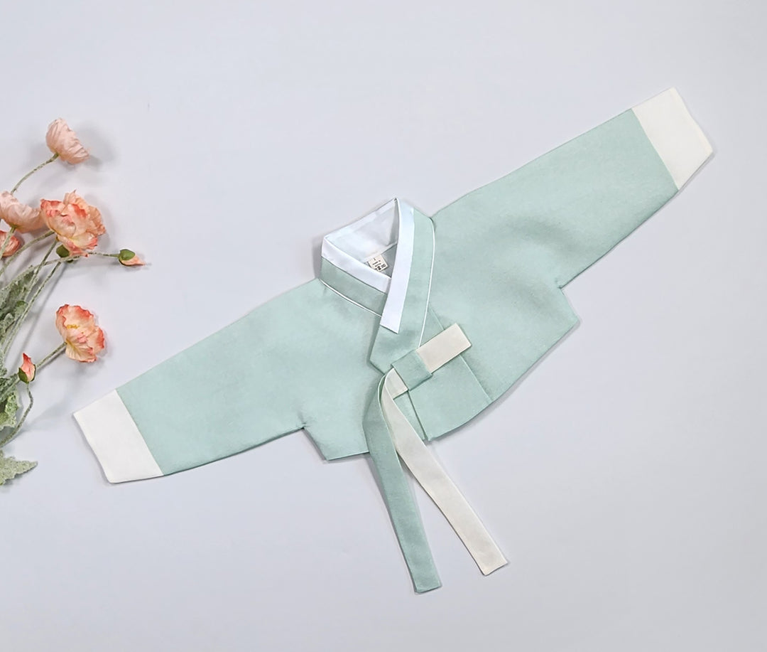 Korean Traditional Baby Girl Hanbok Clothing 1 Age Dol Party Celebration pastel 1–15 Ages OS174