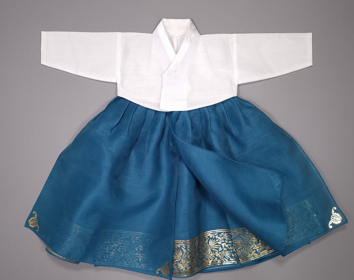Korean Traditional Baby Girl Premium Hanbok Clothing Princess Design 1 Age 1st First Birthday Dol Party Celebration&nbsp; GOG505