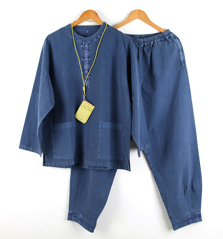 Korean Hanbok Washed Cotton Common Use Man Woman Casual Daily Clothing Pants JH102