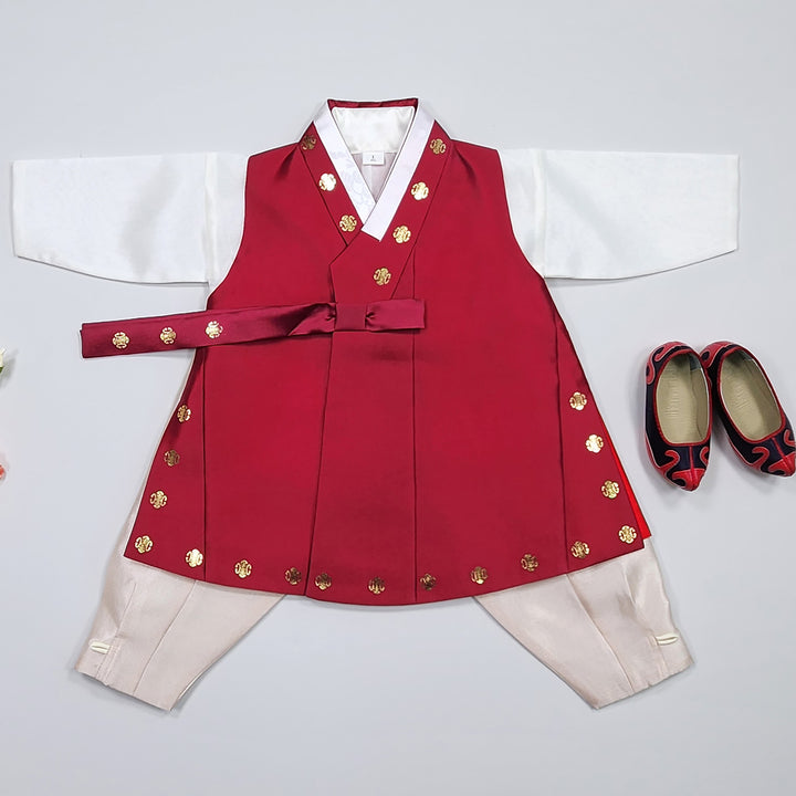 Korean Traditional&nbsp;Hanbok&nbsp;Boy Baby Dol Baikil Party Celebration 100th-10 Ages 1st Birthday GHB201