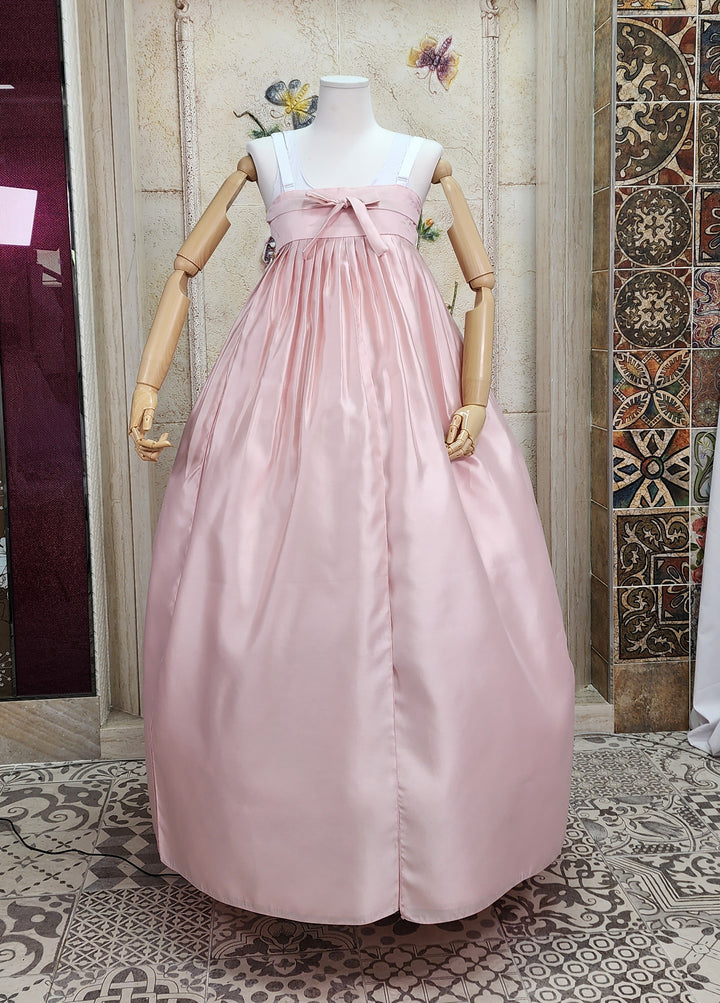 Korean Traditional Woman Personal Custom Hanbok Wedding Party Ceremony Pink Hanbok OSW003