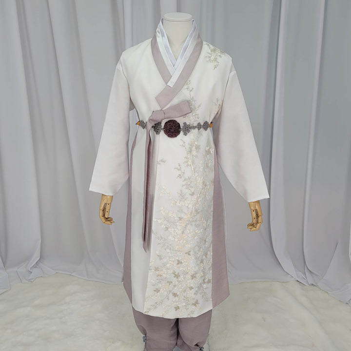 Korean Traditional Man Male Personal Custom Hanbok See Through Flower OSM161