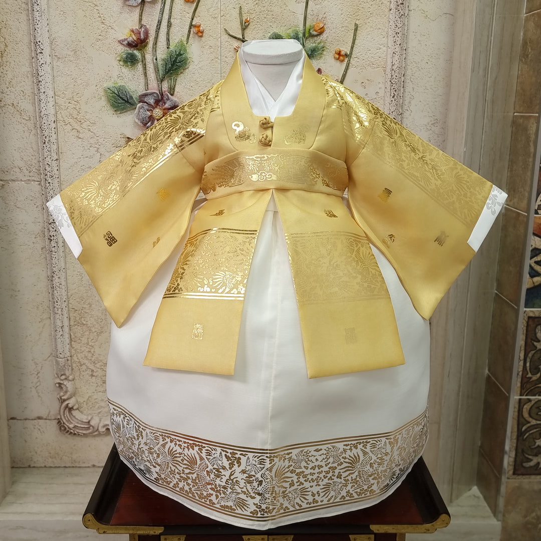 Korean Traditional Baby Girl Premium Hanbok Clothing Princess Design 1 Age 1st First Birthday Dol Party Celebration&nbsp; GOG504