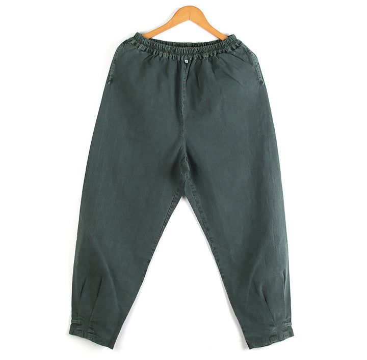 Korean Hanbok Washed Cotton Common Use Man Woman Casual Daily Clothing Pants JH102