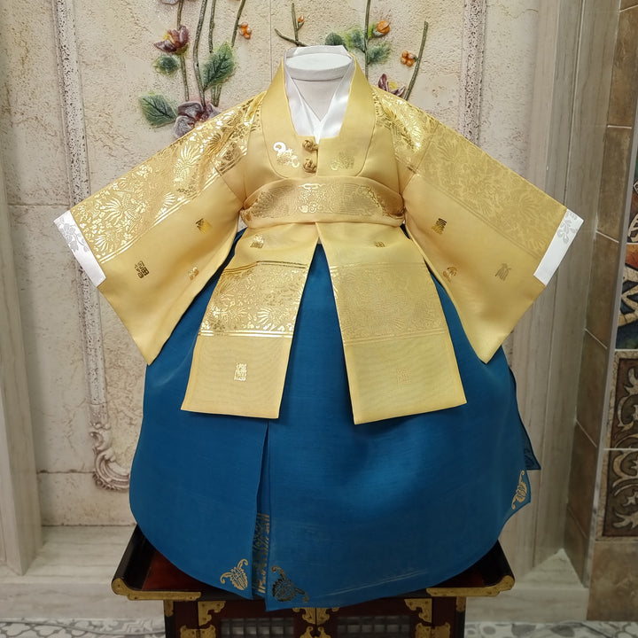 Korean Traditional Baby Girl Premium Hanbok Clothing Princess Design 1 Age 1st First Birthday Dol Party Celebration&nbsp; GOG505