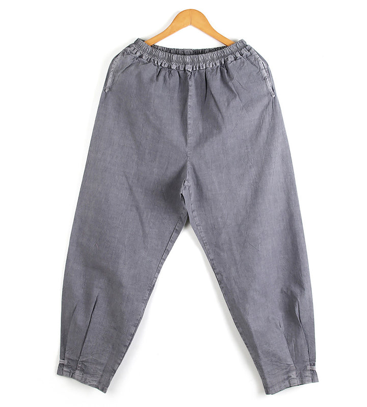 Korean Hanbok Washed Cotton Common Use Man Woman Casual Daily Clothing Pants JH102