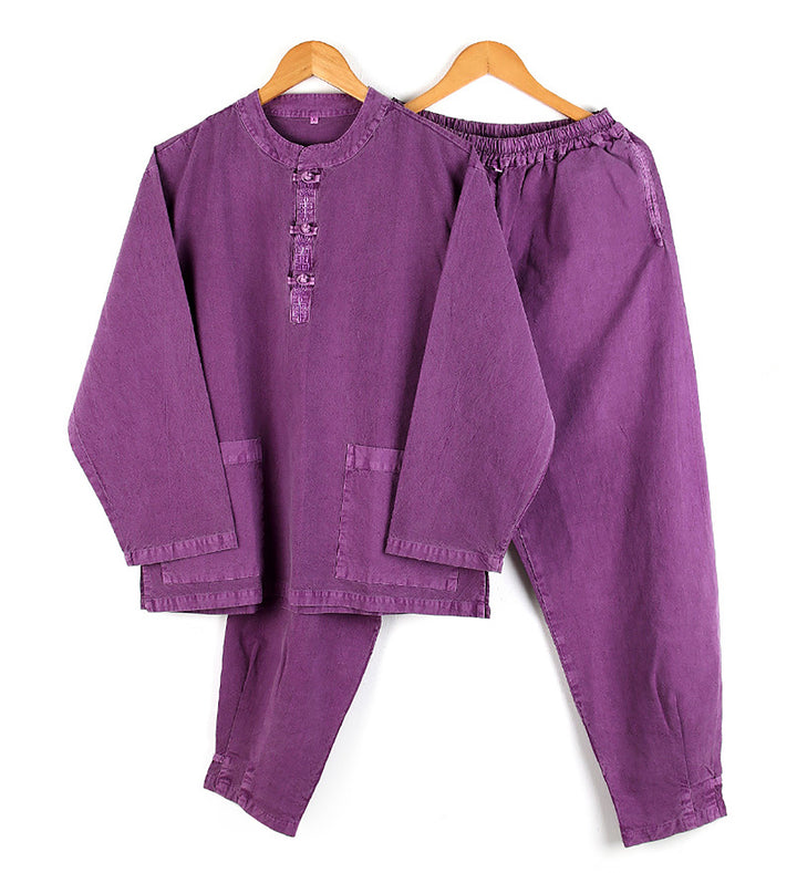 Korean Hanbok Washed Cotton Common Use Man Woman Casual Daily Clothing Pants JH102