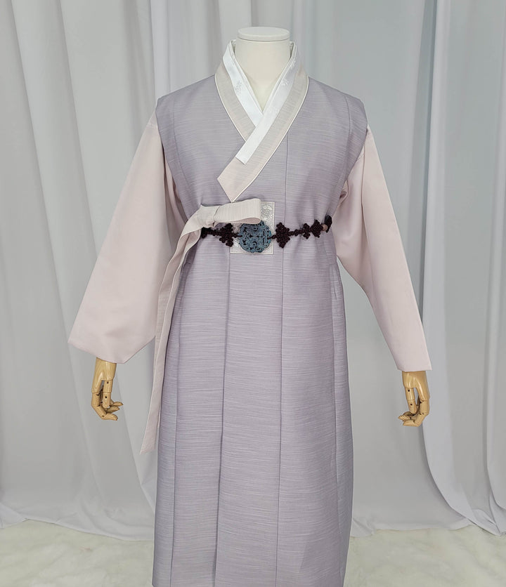 Korean Traditional Man Male Personal Custom Hanbok Violet OSM163
