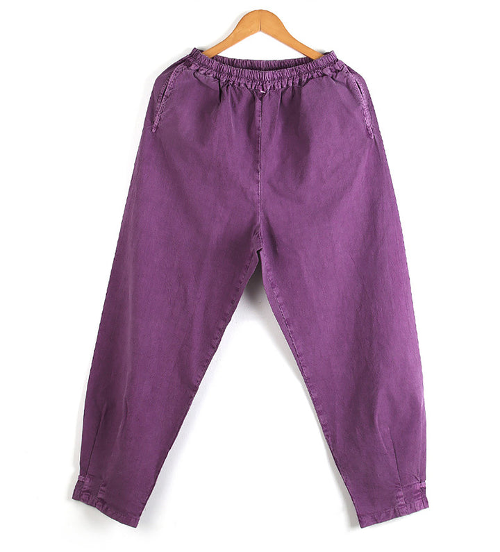 Korean Hanbok Washed Cotton Common Use Man Woman Casual Daily Clothing Pants JH102