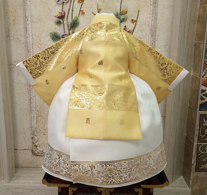 Korean Traditional Baby Girl Premium Hanbok Clothing Princess Design 1 Age 1st First Birthday Dol Party Celebration&nbsp; GOG504