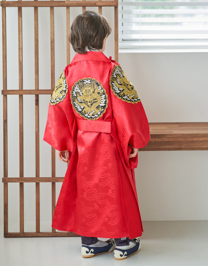 Korean Traditional King's Hanbok Boy Baby Dol Party Celebration 1st Birthday 1–10 Ages OGB108