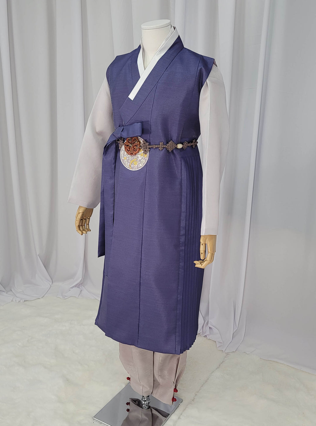 Korean Traditional Man Male Personal Custom Hanbok Purple OSM165