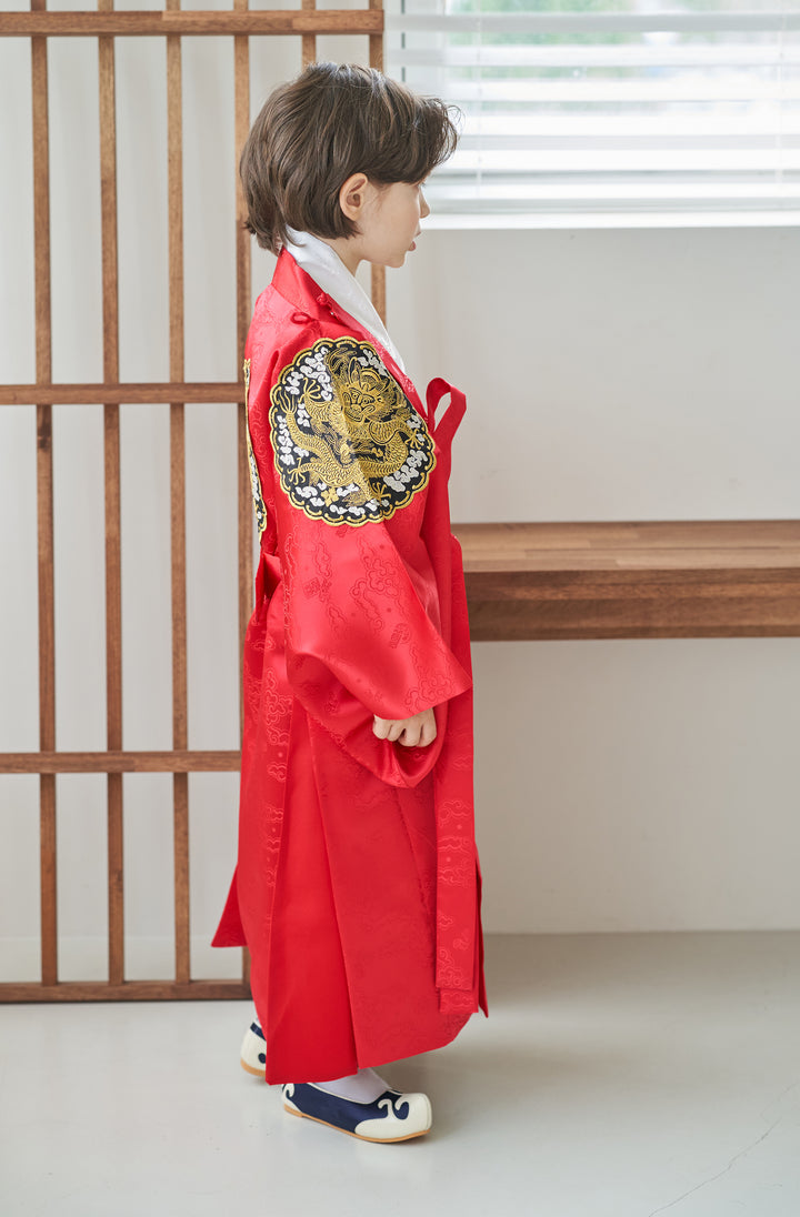 Korean Traditional King's Hanbok Boy Baby Dol Party Celebration 1st Birthday 1–10 Ages OGB108