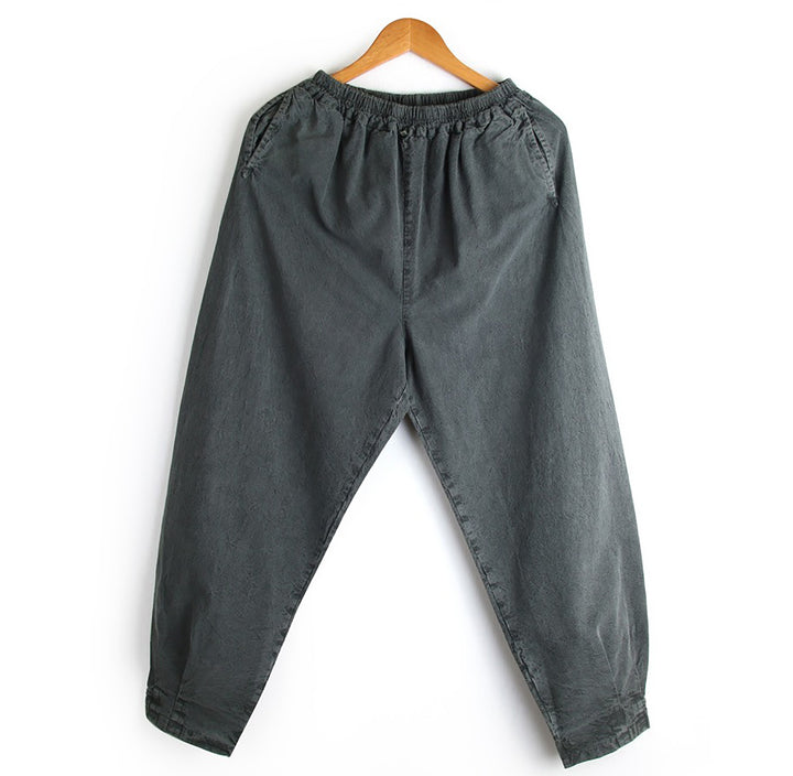Korean Hanbok Washed Cotton Common Use Man Woman Casual Daily Clothing Pants JH102