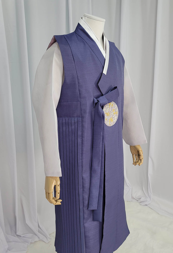 Korean Traditional Man Male Personal Custom Hanbok Purple OSM165