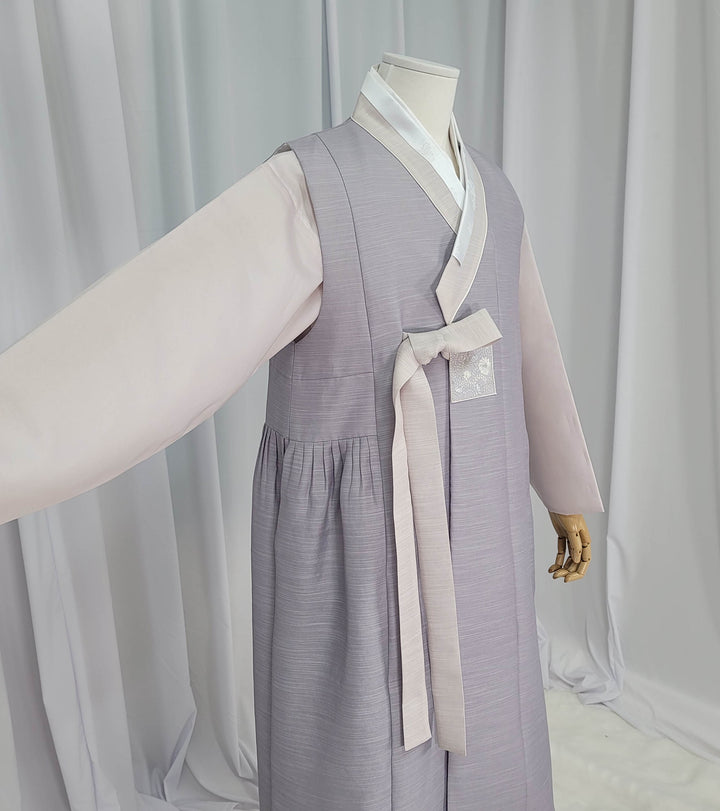 Korean Traditional Man Male Personal Custom Hanbok Violet OSM163