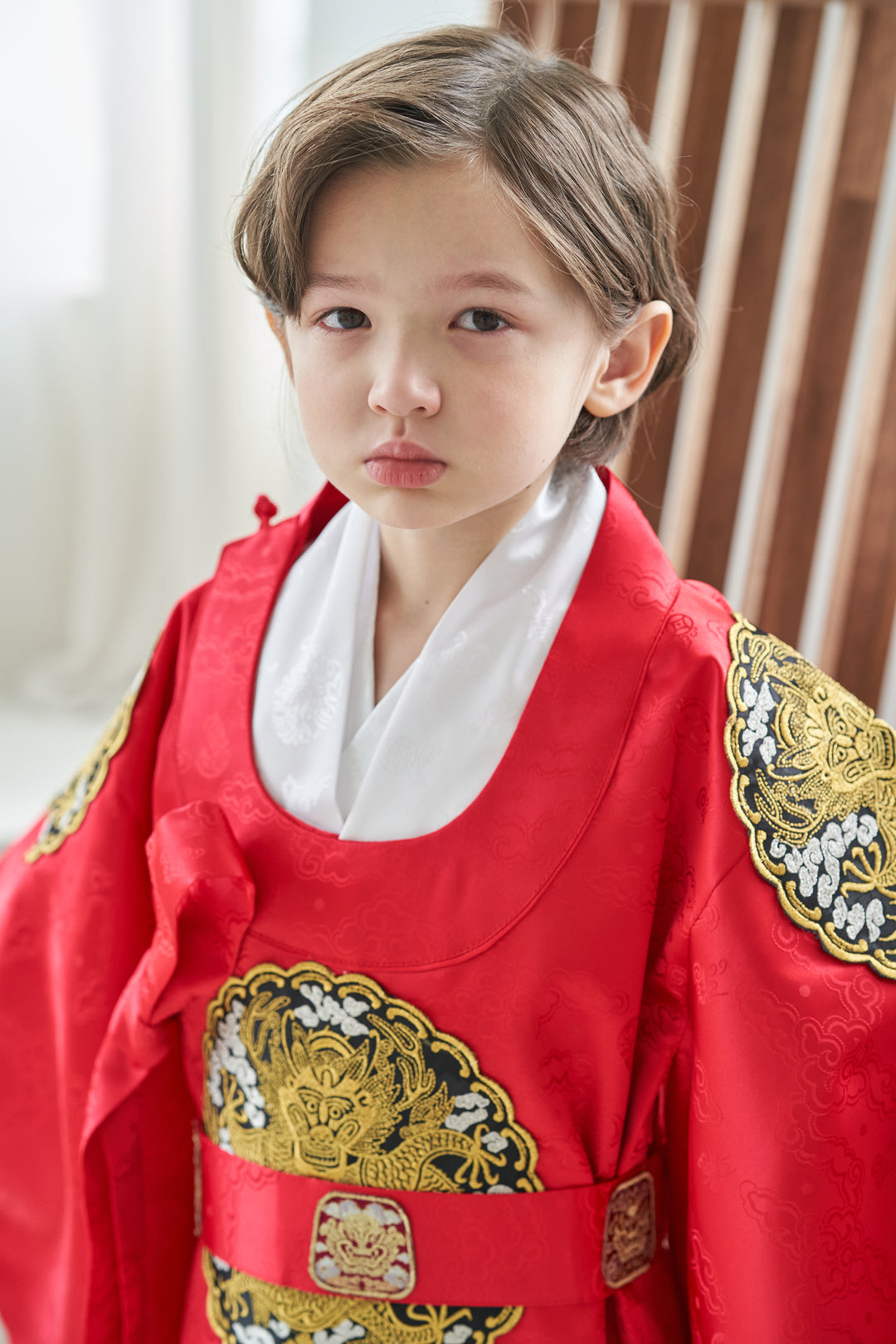 Korean Traditional King's Hanbok Boy Baby Dol Party Celebration 1st Birthday 1–10 Ages OGB108