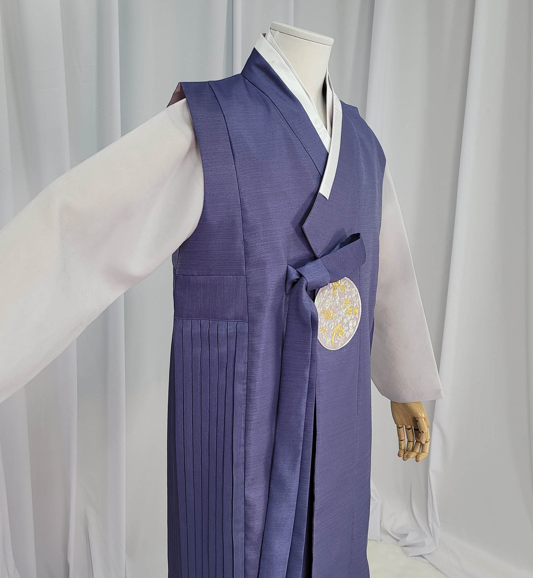 Korean Traditional Man Male Personal Custom Hanbok Purple OSM165