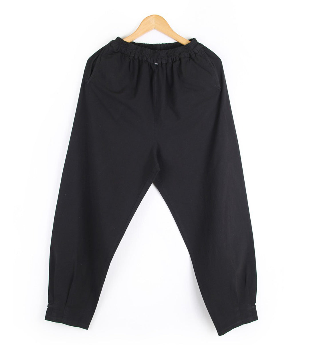 Korean Hanbok Washed Cotton Common Use Man Woman Casual Daily Clothing V Neck Open Jacket Pants Set JH107