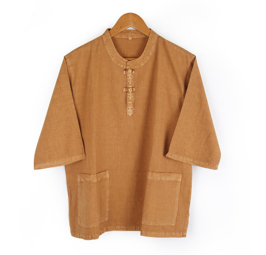 Korean Hanbok Washed Cotton Common Use Man Woman Casual Daily Clothing Short Sleeve JH104(사본)