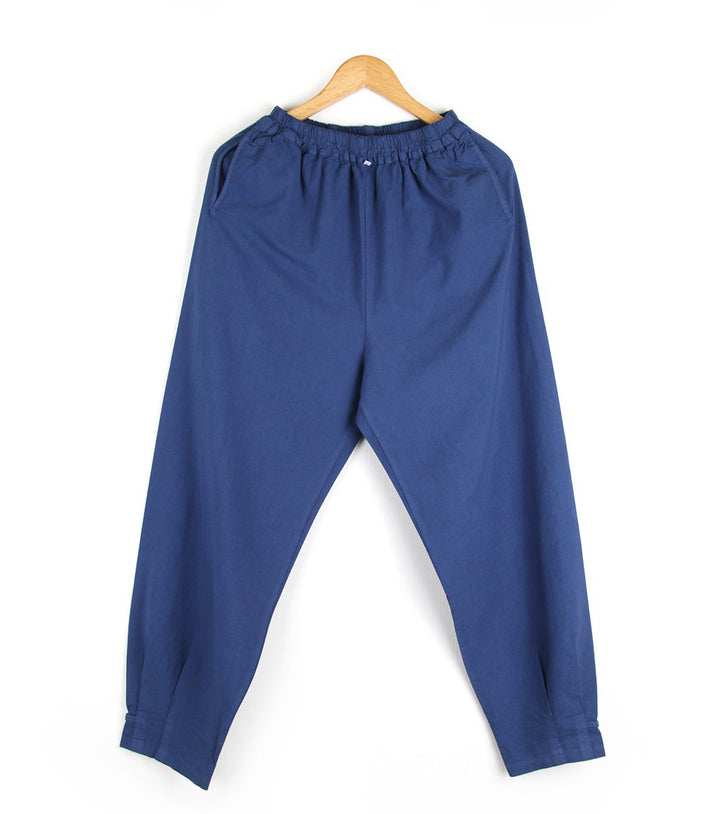 Korean Hanbok Washed Cotton Common Use Man Woman Casual Daily Clothing V Neck Open Jacket Pants Set JH107