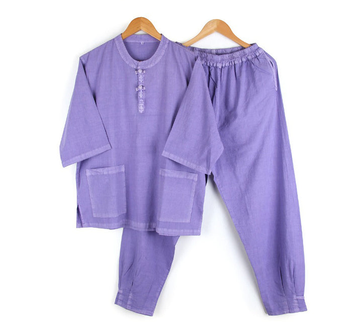 Korean Hanbok Washed Cotton Common Use Man Woman Casual Daily Clothing Short Sleeve JH104(사본)