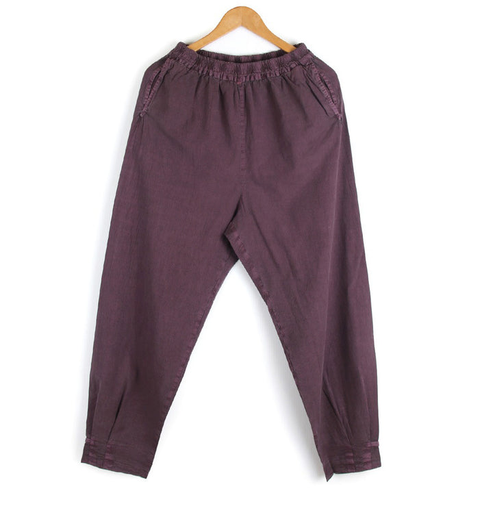 Korean Hanbok Washed Cotton Common Use Man Woman Casual Daily Clothing Pants JH106