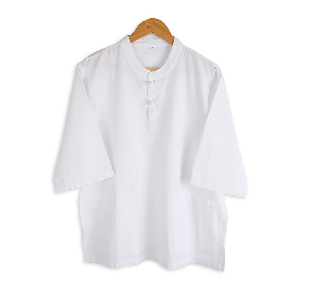 Korean Hanbok Washed Cotton Common Use Man Woman Casual Daily Clothing Short Sleeve JH104(사본)